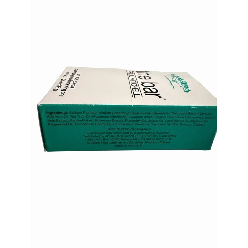 Paul Mitchell Tea Tree Cleansing Shaving Bar 1.25oz Travel Sample